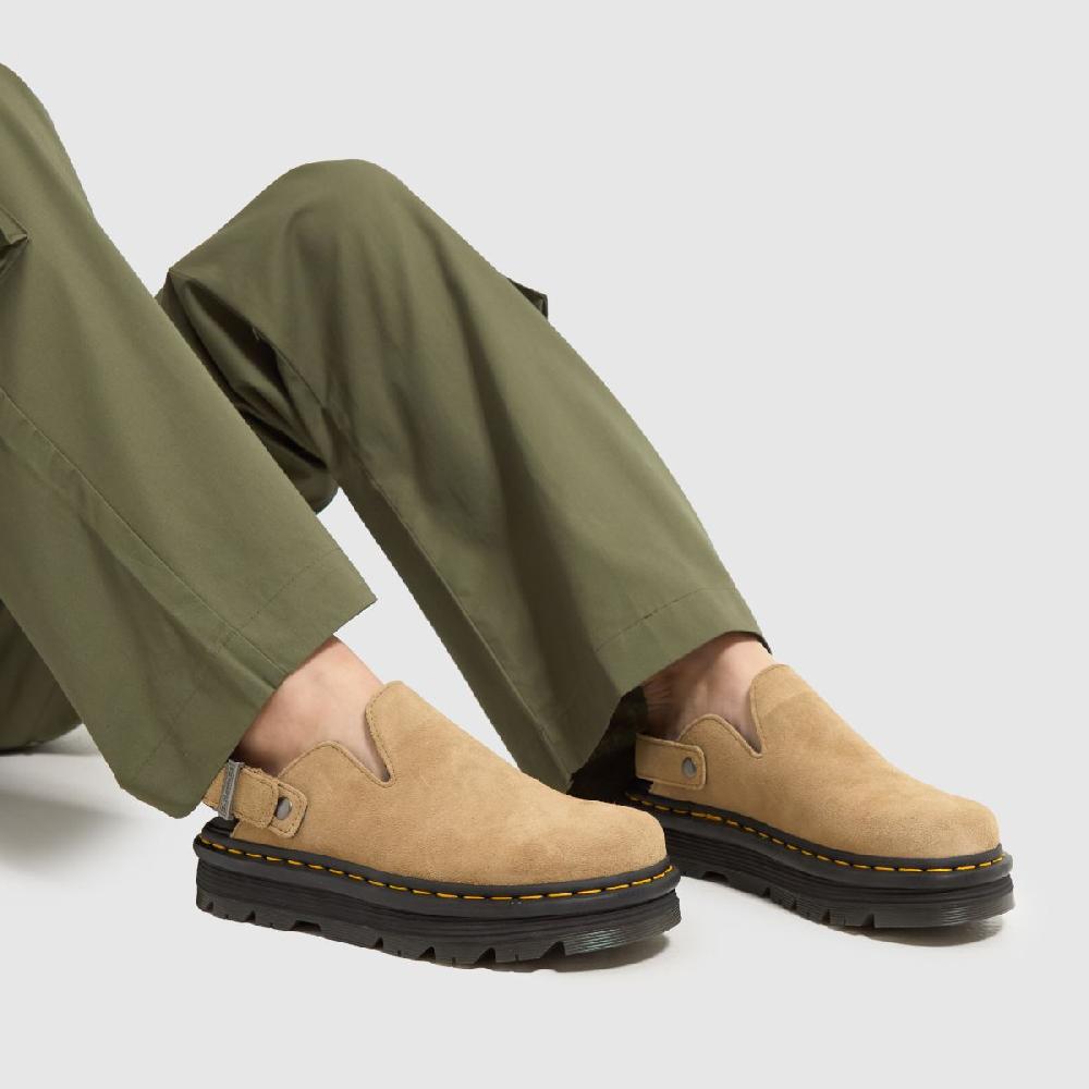 Schuh Dr Martens Zebzag Mule In Tan