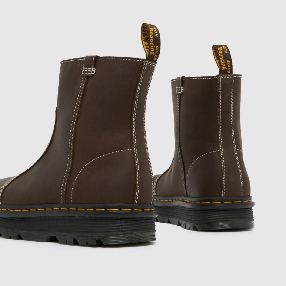 Schuh Dr Martens Zebzag Rigger In Dark Brown