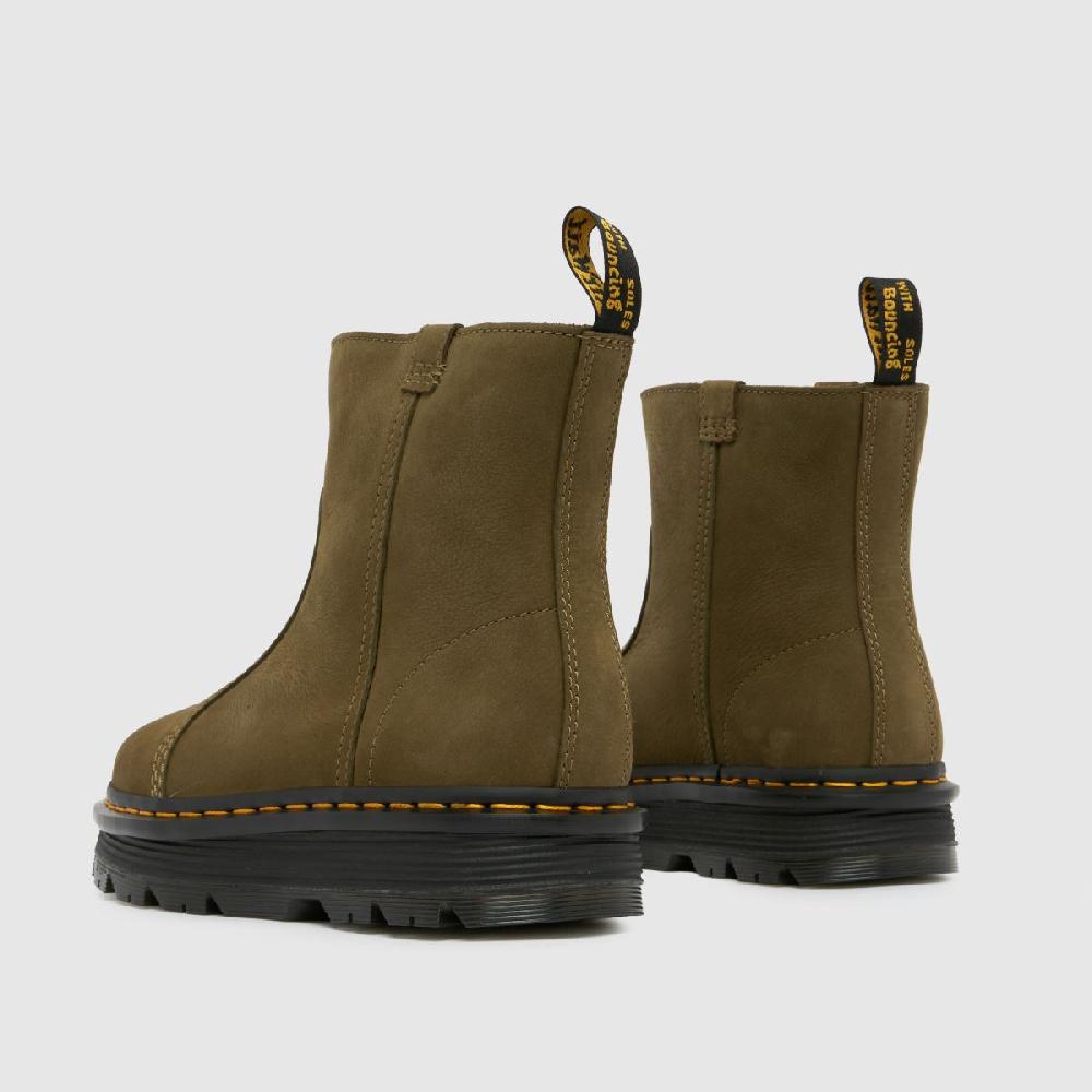 Schuh Dr Martens Zebzag Rigger In Khaki