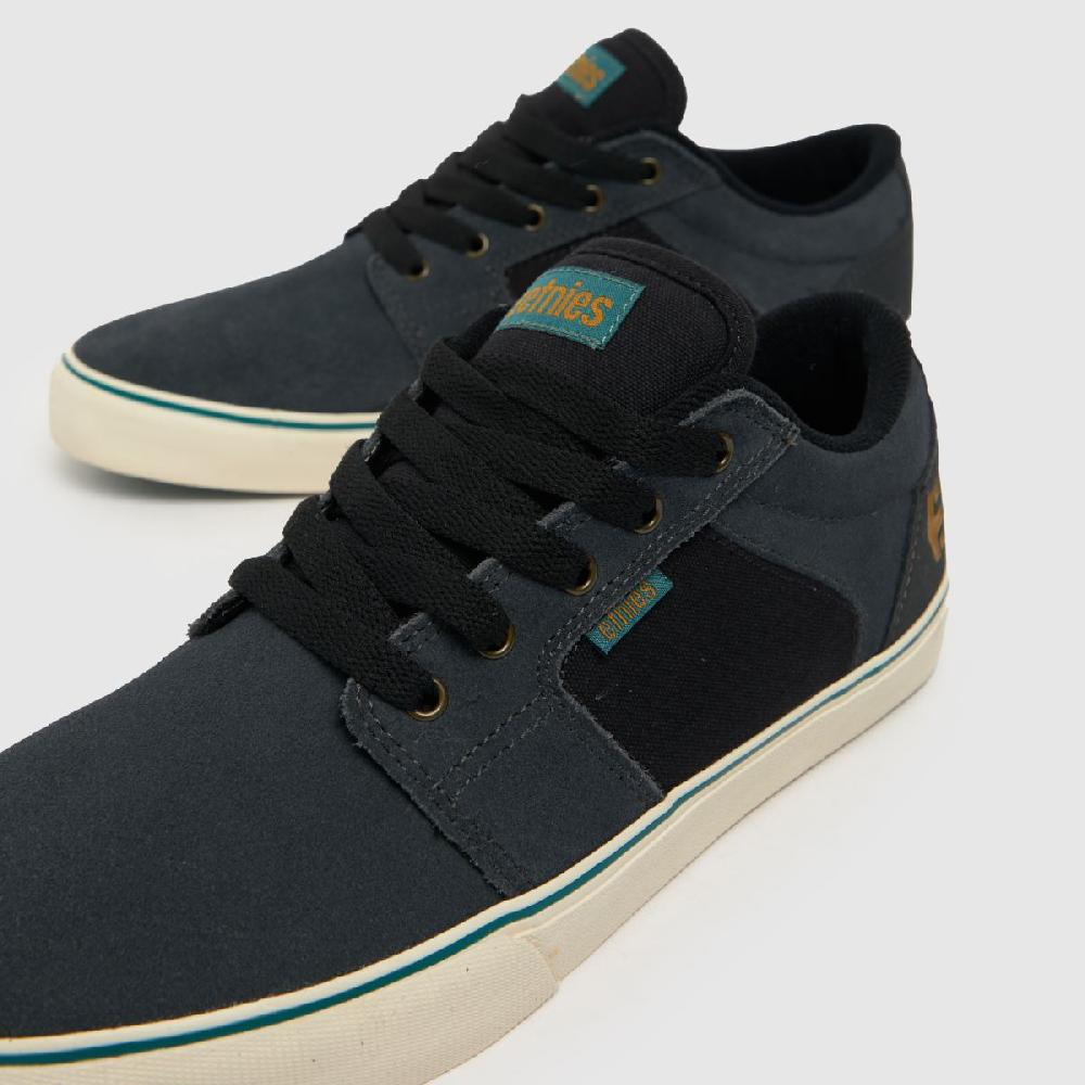Schuh Etnies Barge Ls In Grey & Black