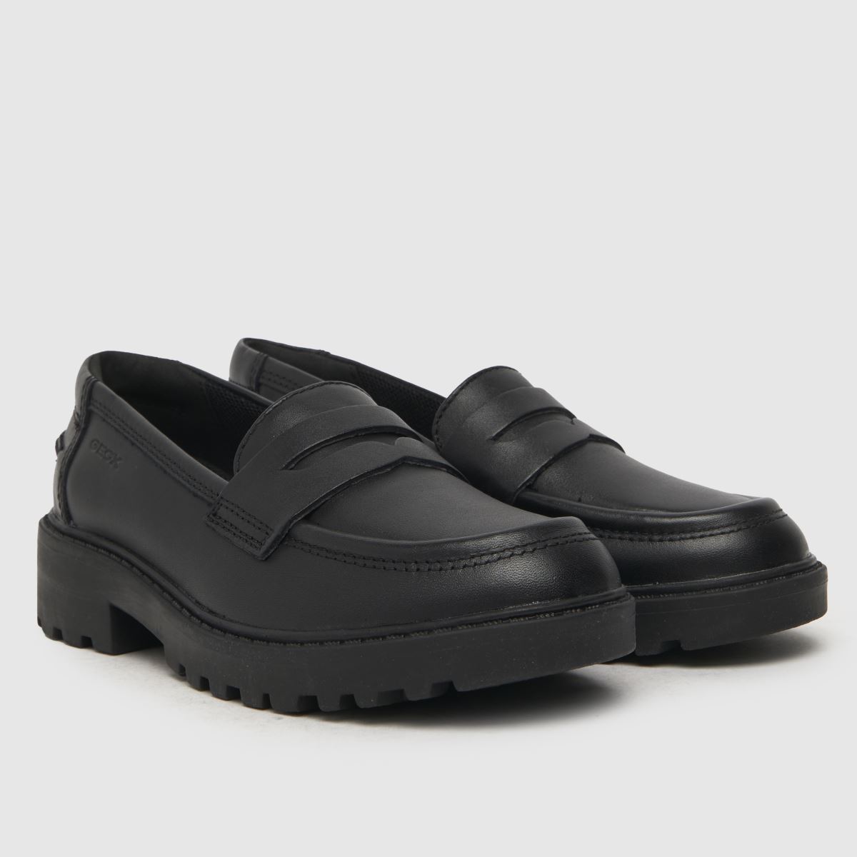 Schuh Geox Casey Loafer Girls Junior In Black