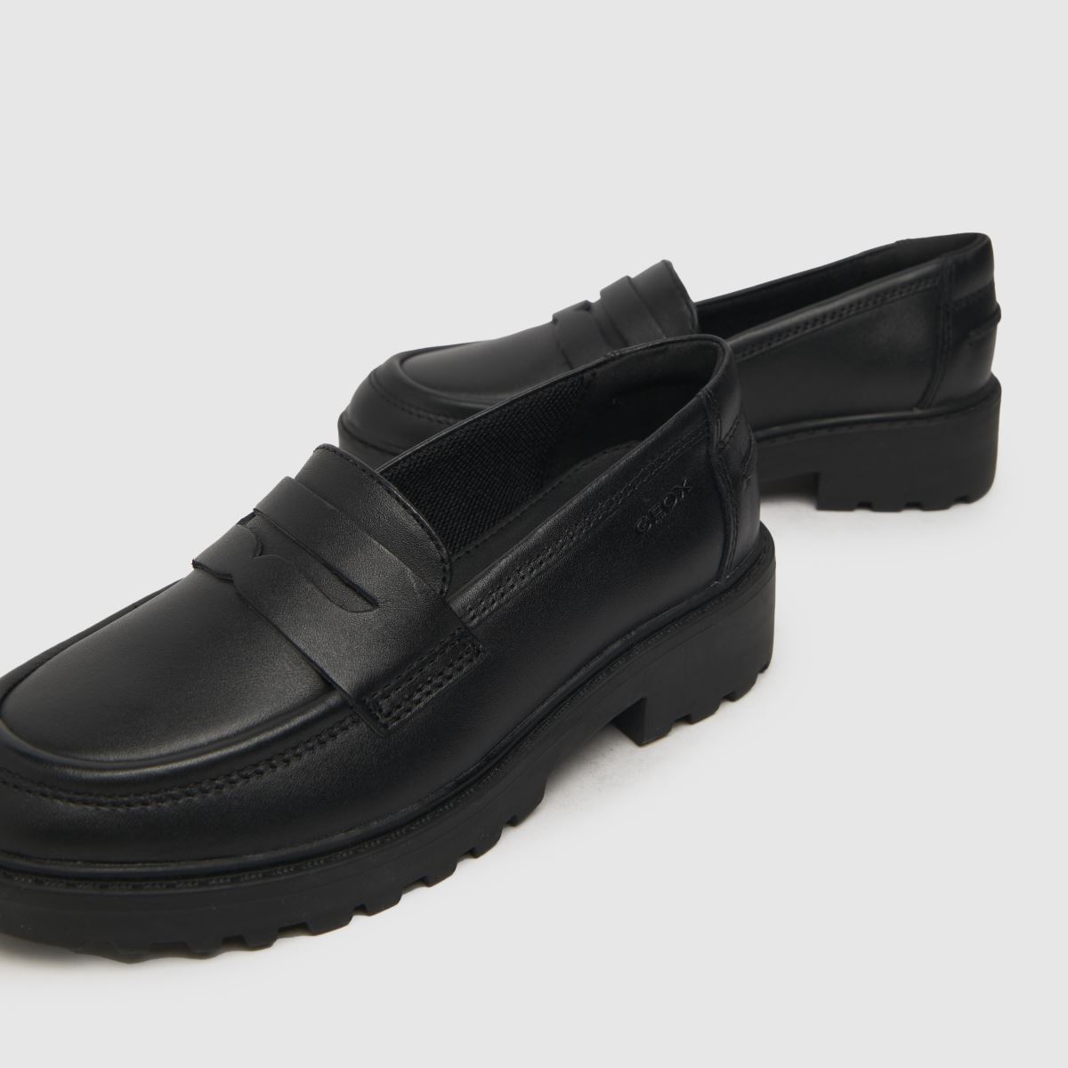 Schuh Geox Casey Loafer Girls Junior In Black