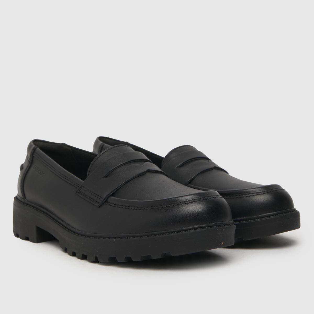 Schuh Geox Casey Loafer Girls Youth In Black