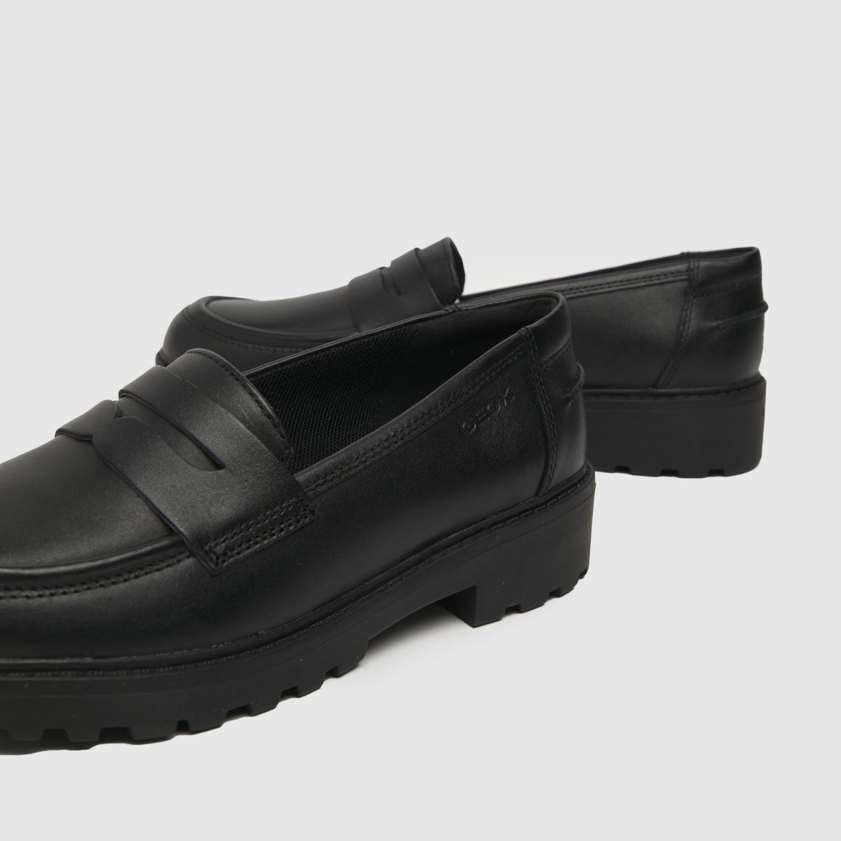 Schuh Geox Casey Loafer Girls Youth In Black