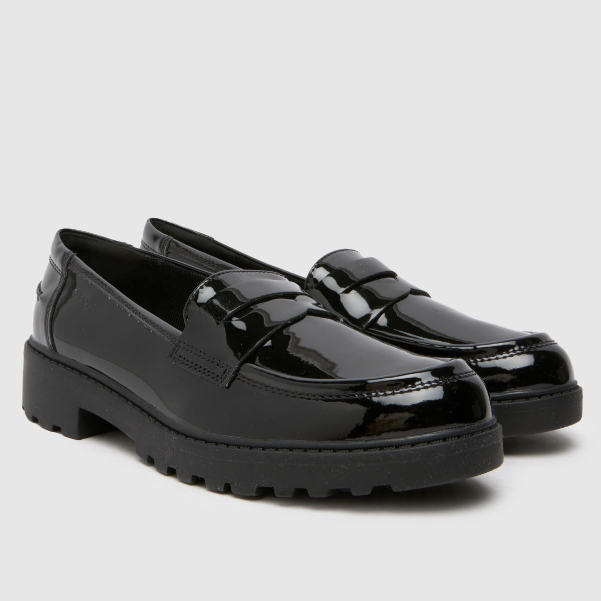 Schuh Geox Casey Loafer Girls Youth In Black