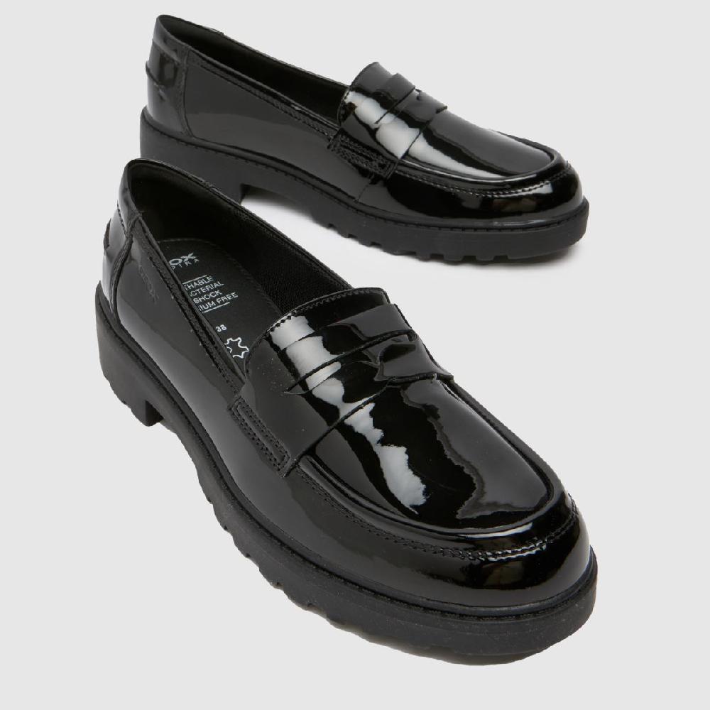 Schuh Geox Casey Loafer Girls Youth In Black