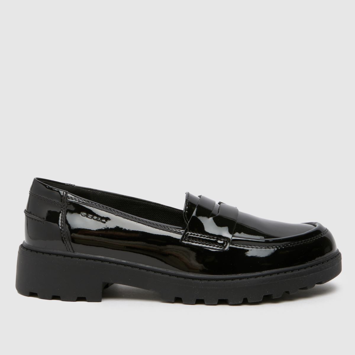 schuh Geox Casey Loafer Girls Youth in Black