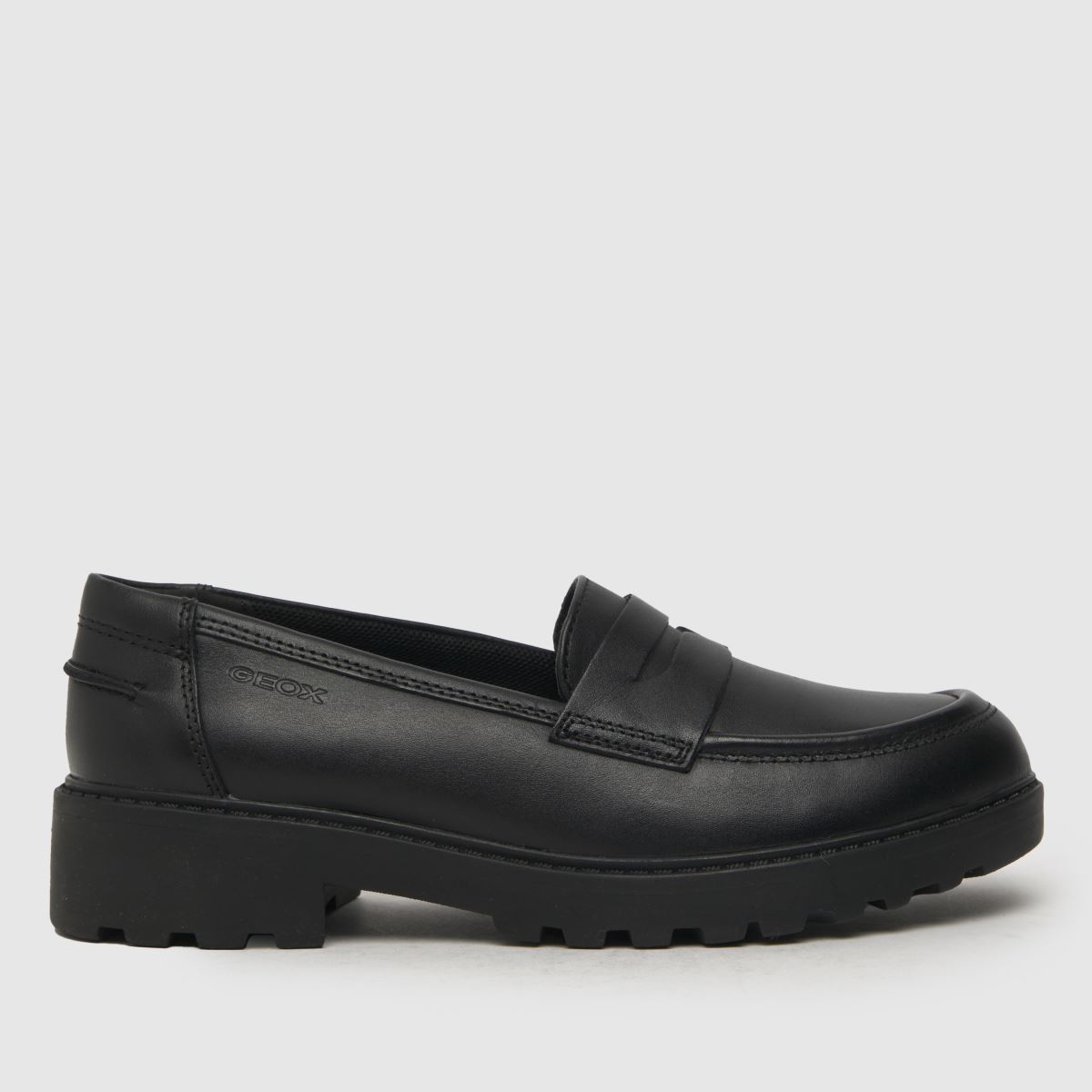 schuh Geox Casey Loafer Girls Youth in Black