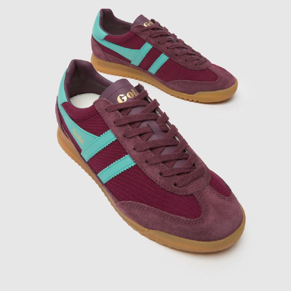 Schuh Gola Tornado In Burgundy