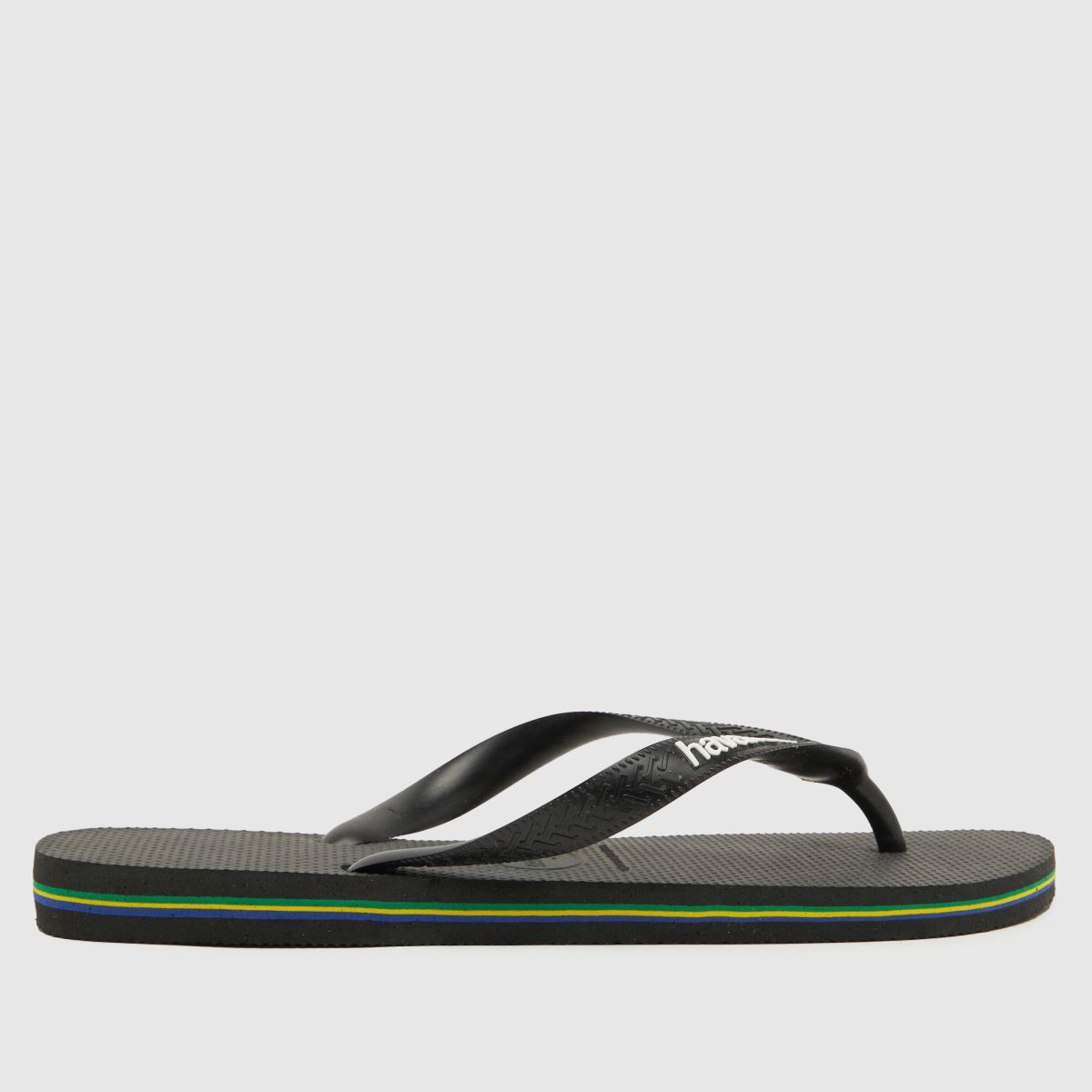 Schuh Havaianas Brasil Logo In Black