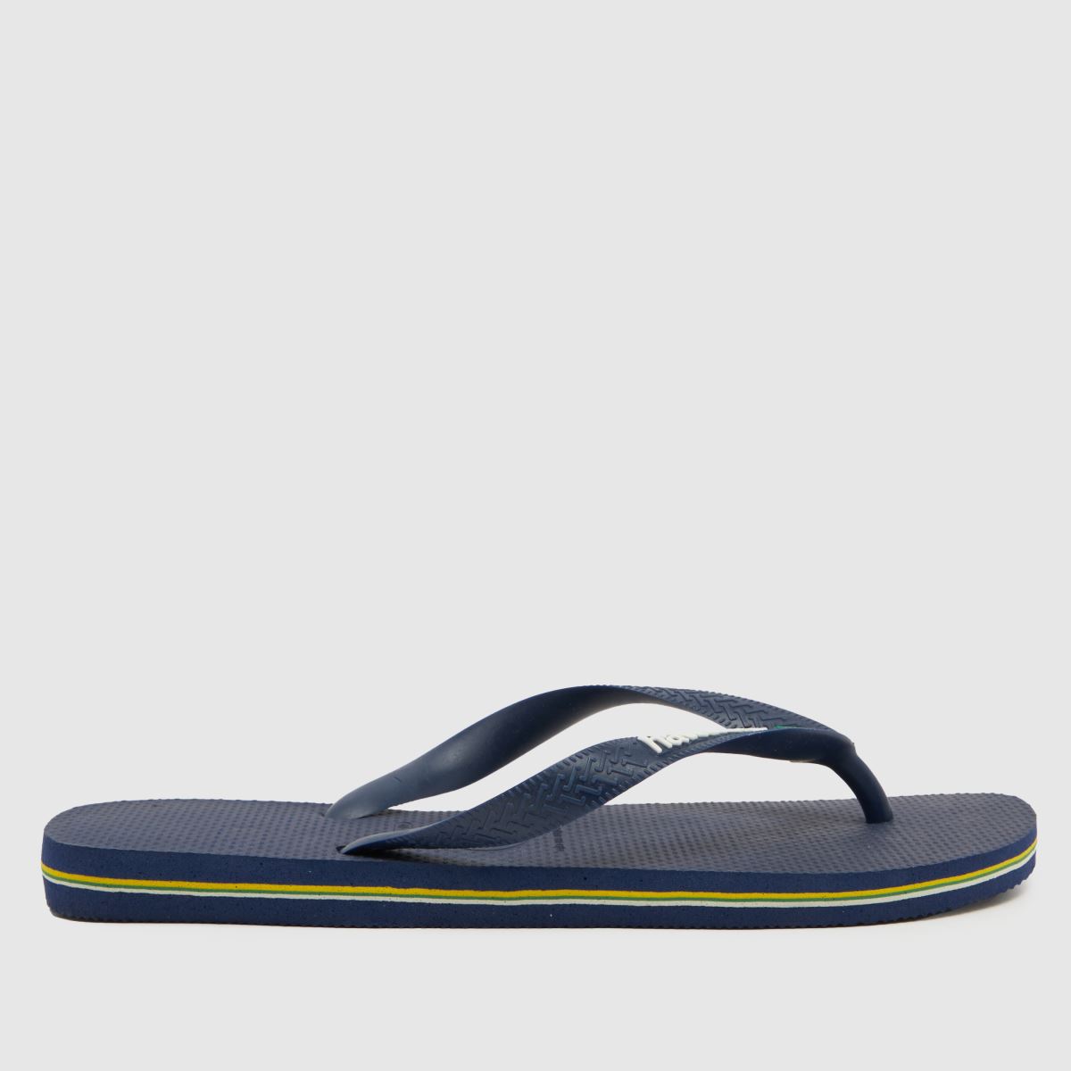 Schuh Havaianas Brasil Logo In Navy
