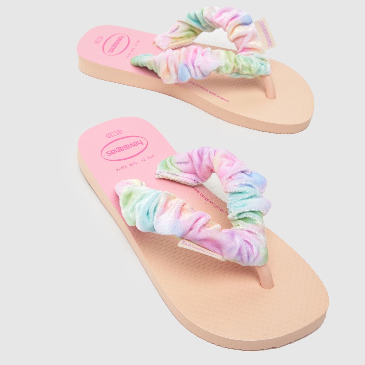 Schuh Havaianas Fluffy Girls Junior In Pink Multi