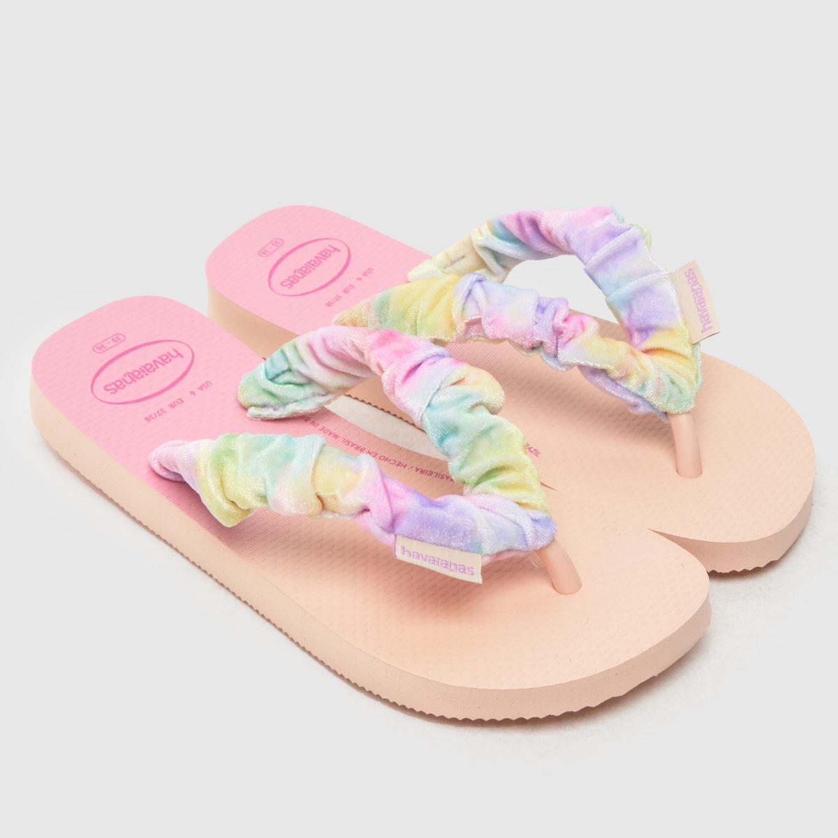schuh Havaianas Fluffy Girls Youth in Pink Multi