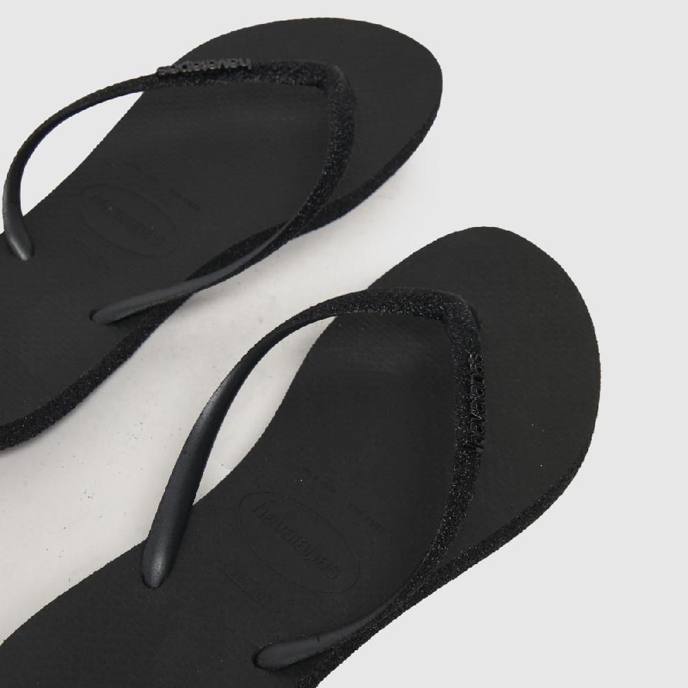 Schuh Havaianas Slim Sparkle In Black