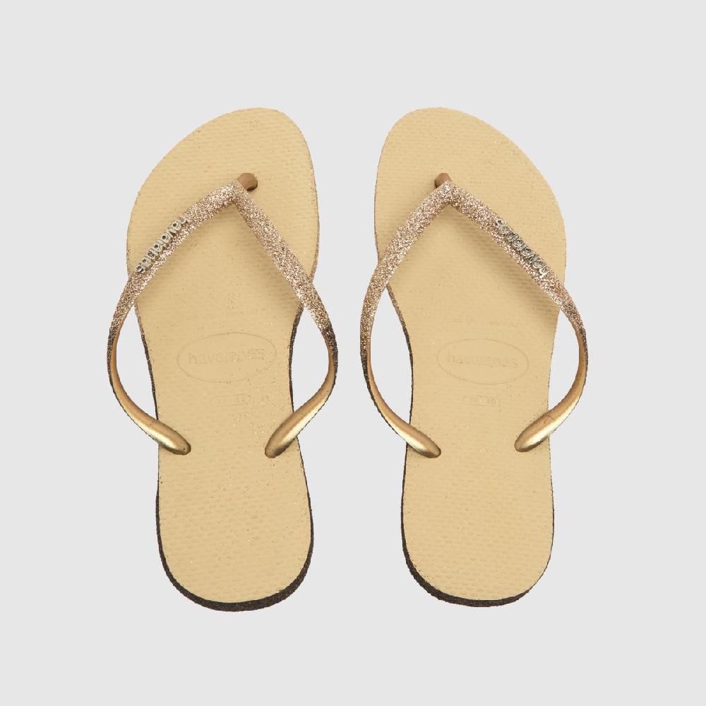 Schuh Havaianas Slim Sparkle In Gold