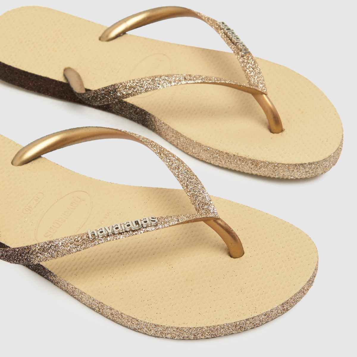 Schuh Havaianas Slim Sparkle In Gold