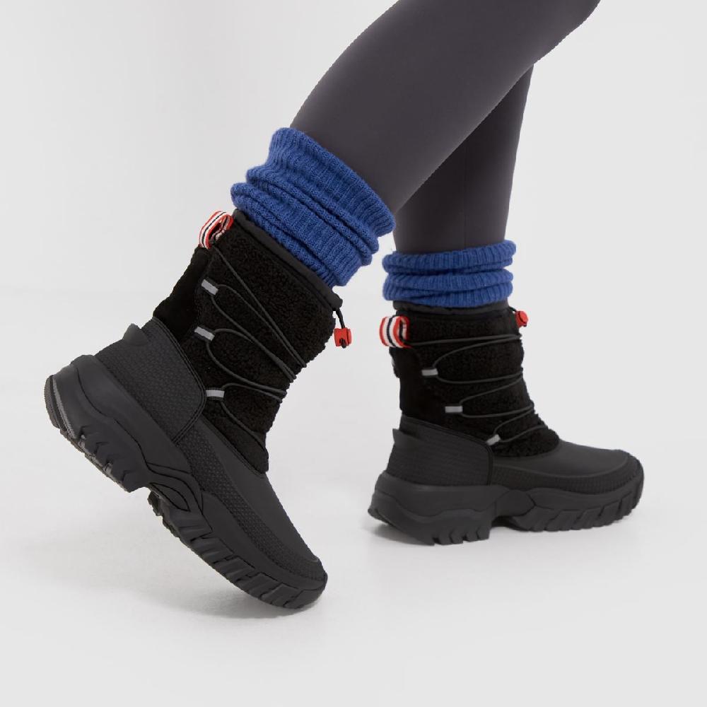 Schuh HUNTER BOOTS Wanderer Short In Black