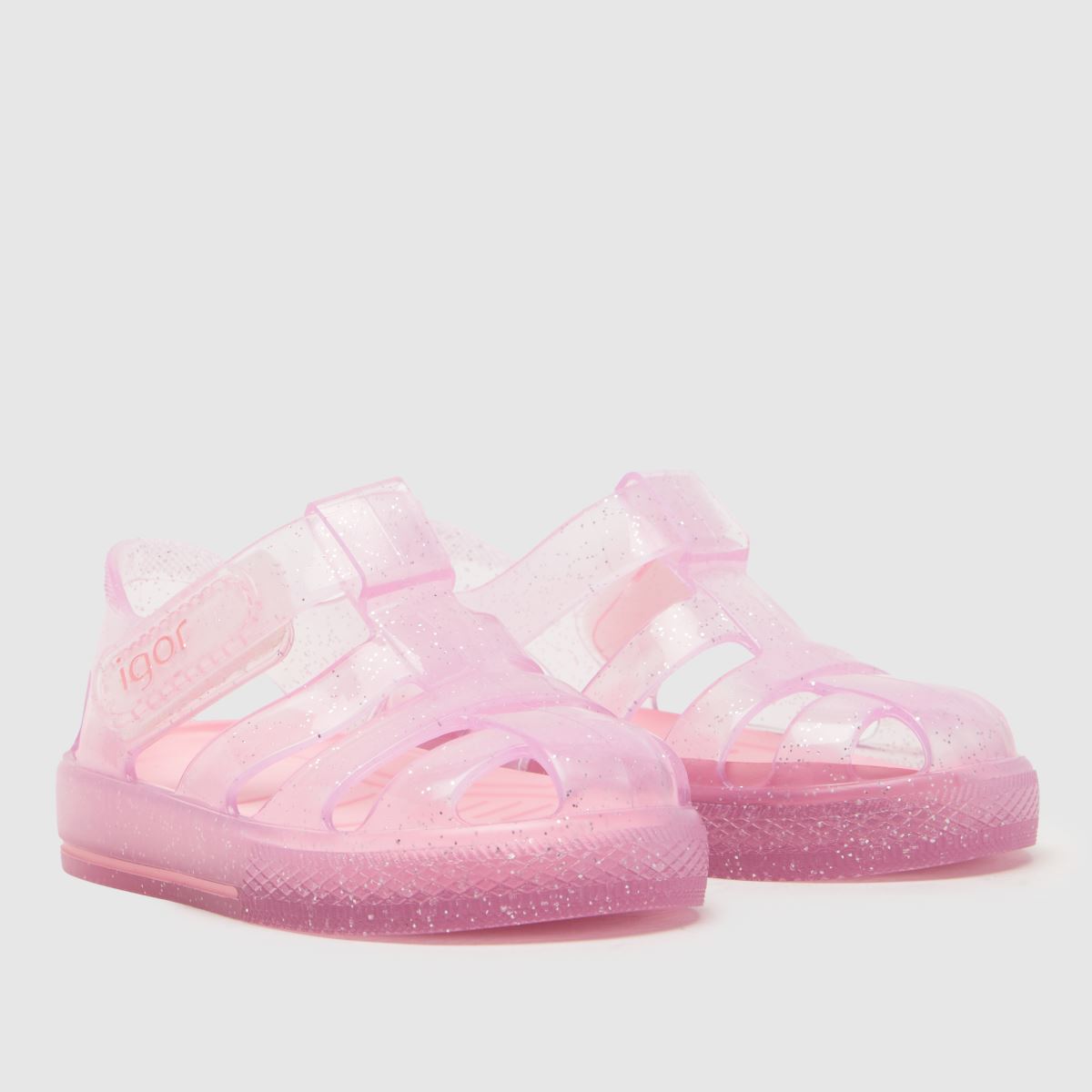 Schuh Igor Star Glitter Girls Toddler In Pale Pink