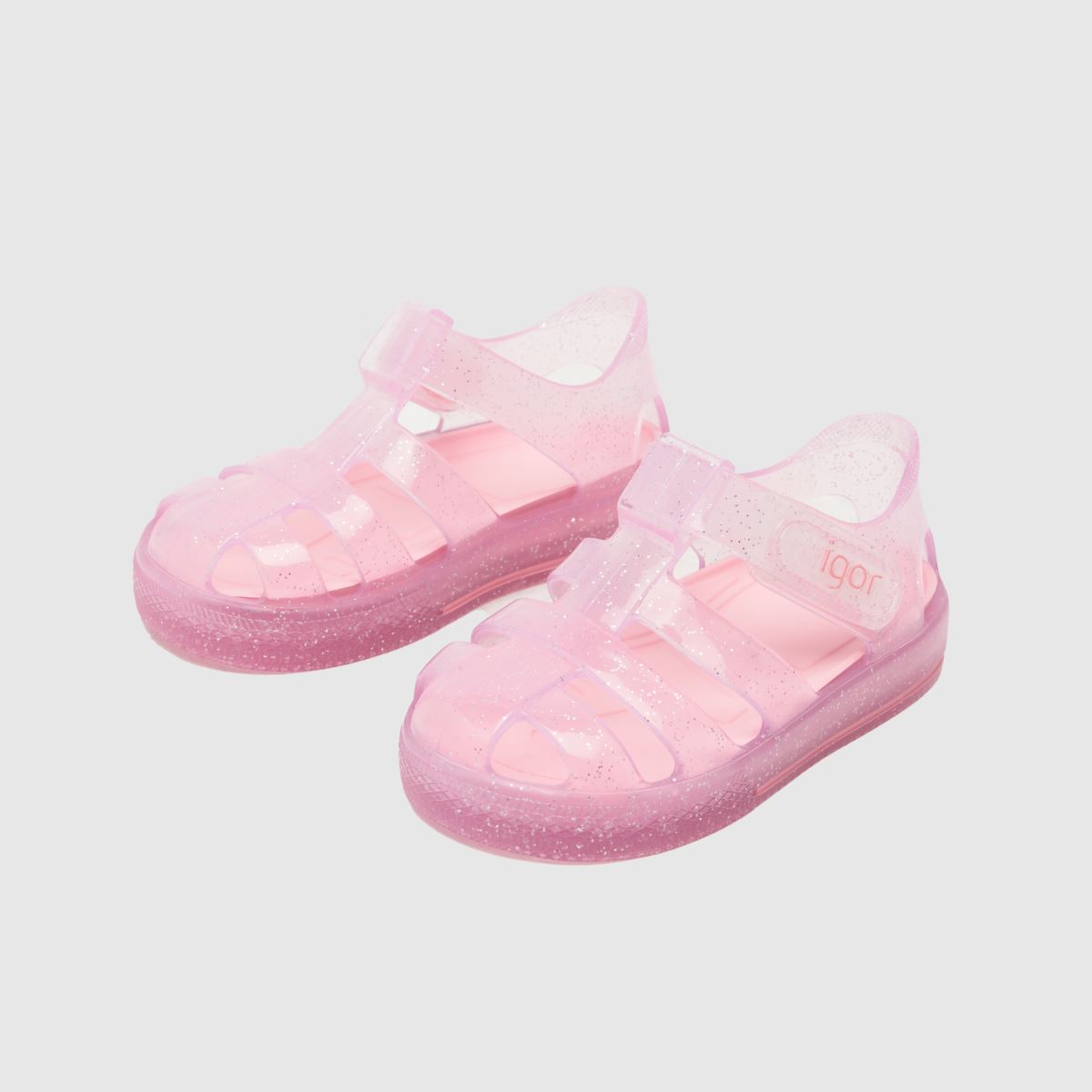 Schuh Igor Star Glitter Girls Toddler In Pale Pink