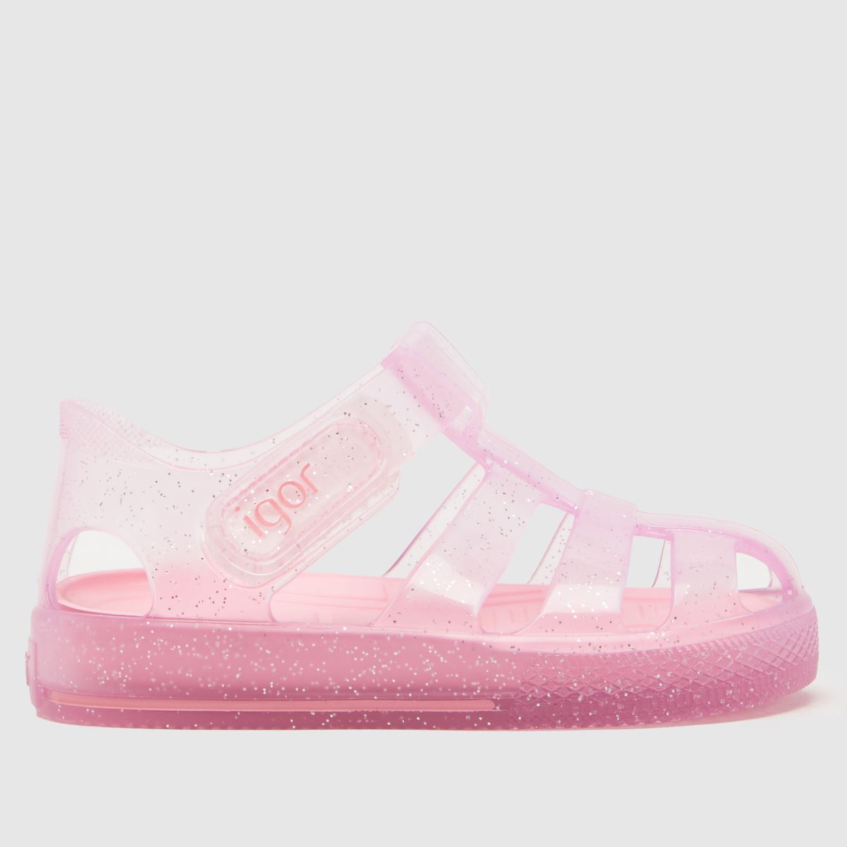 schuh Igor Star Glitter Girls Toddler in Pale Pink