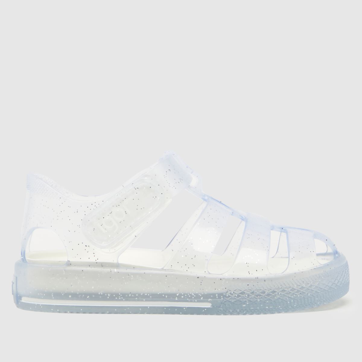 schuh Igor Star Glitter Girls Toddler in Silver