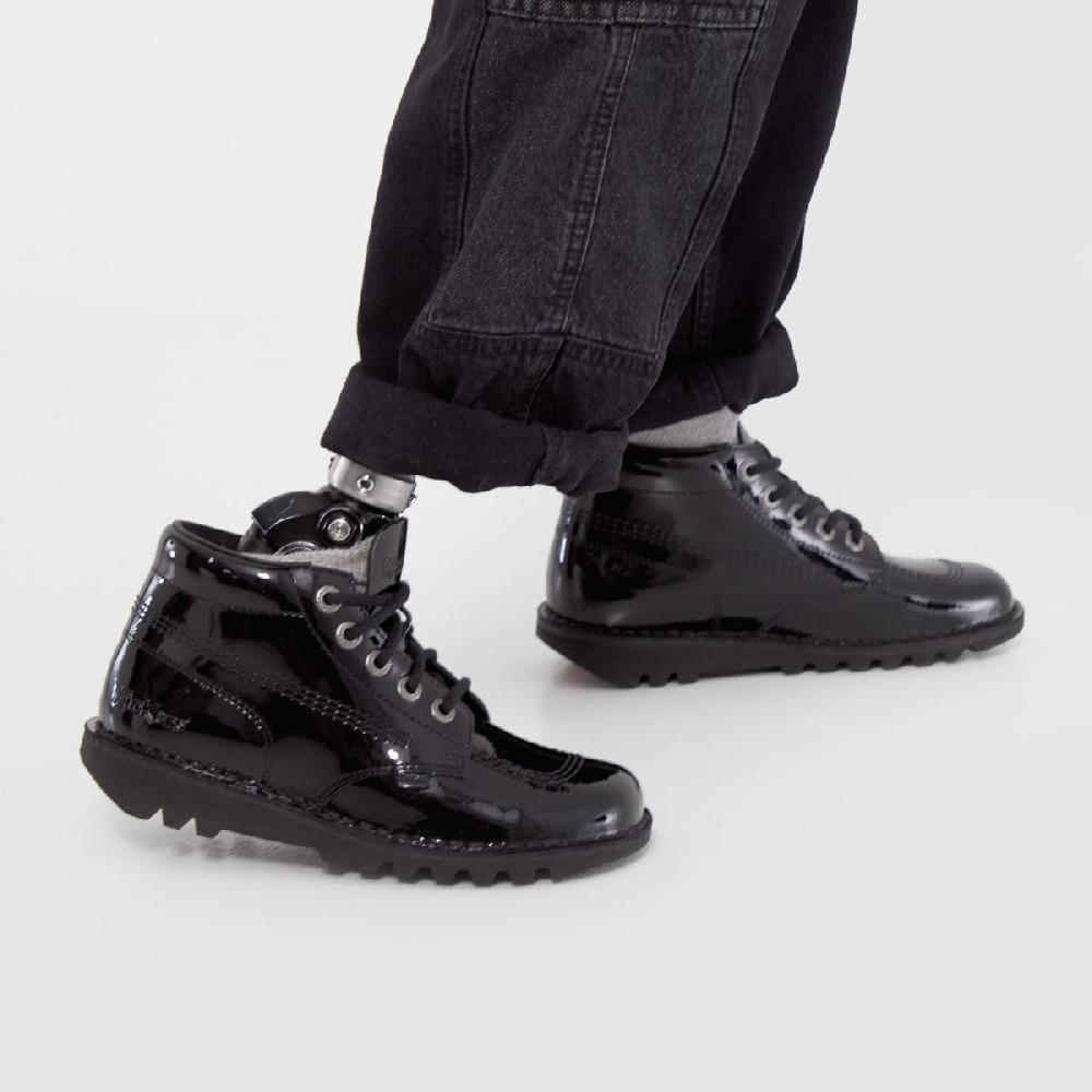 Schuh Kickers Hi Mono In Black