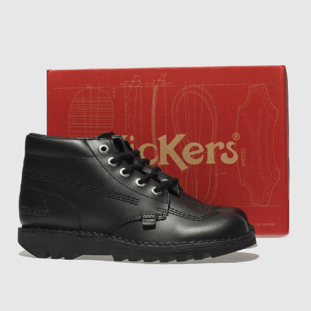 Schuh Kickers Kick Hi Mono In Black