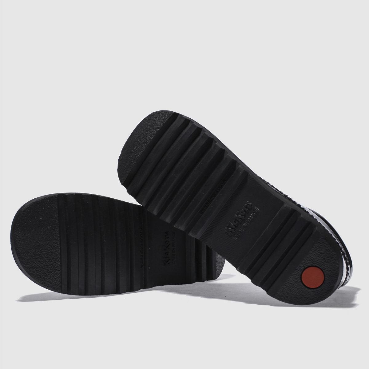 Schuh Kickers Kick Hi Youth In Black