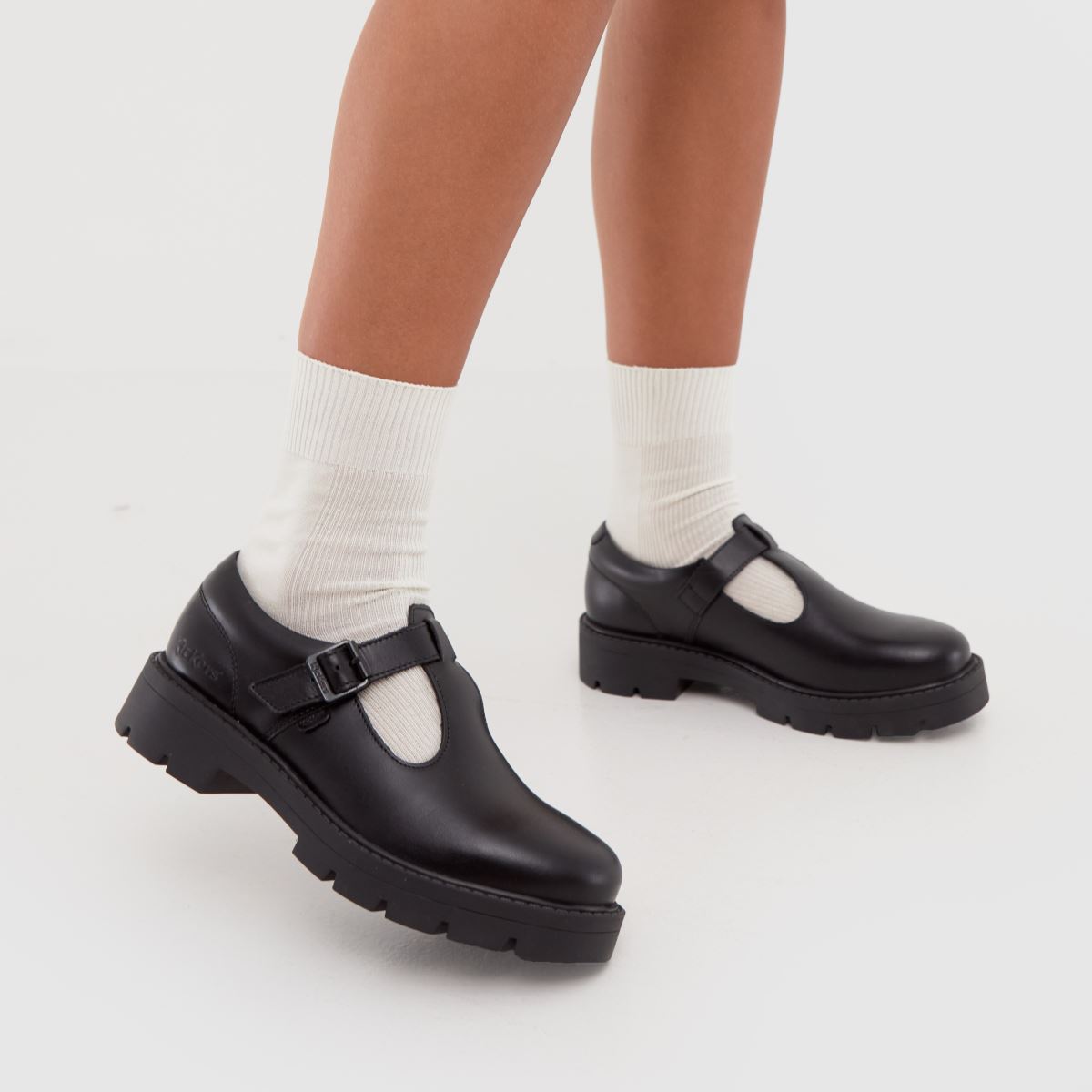 Schuh Kickers Kori T Bar Mono In Black