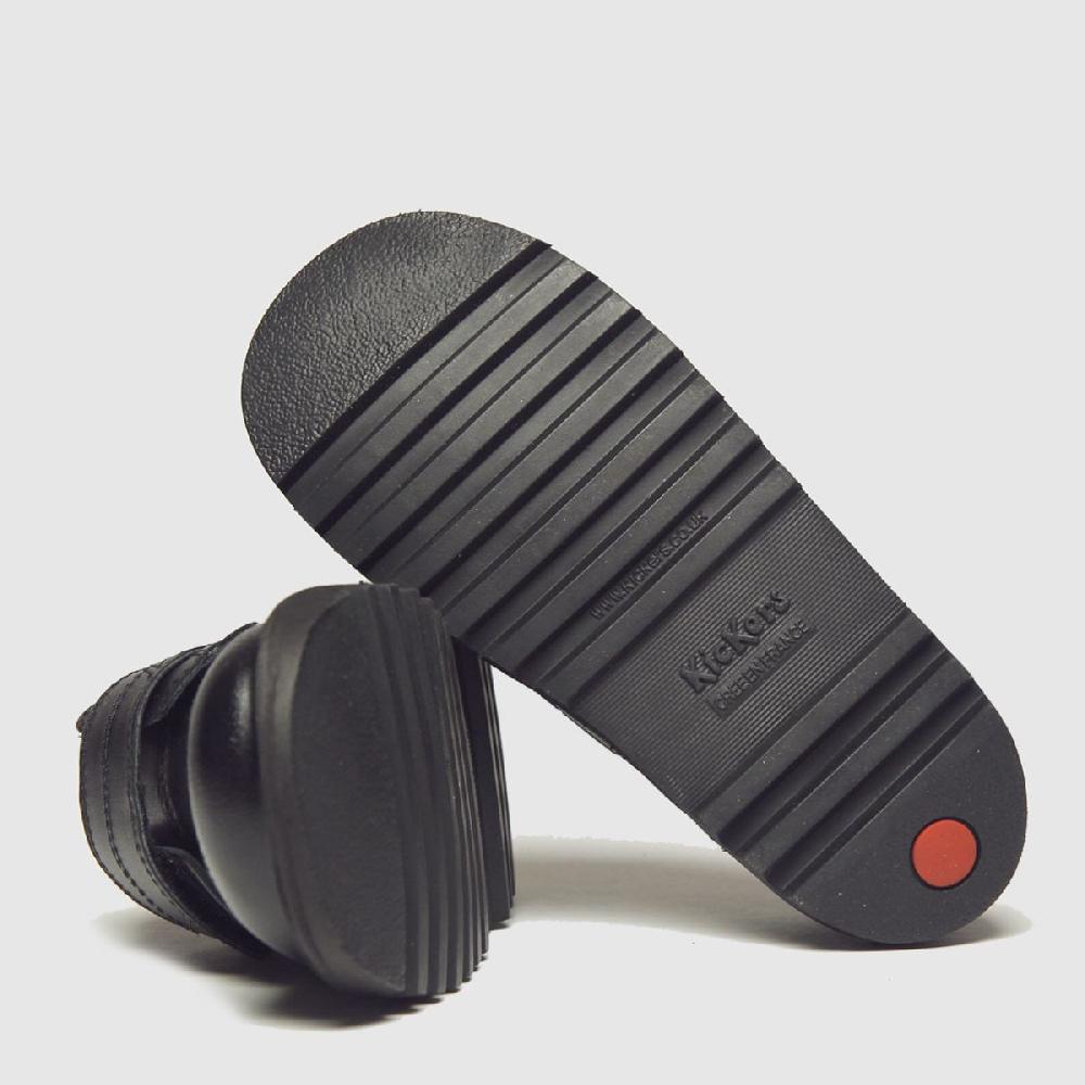 Schuh Kickers Scuff Lo Boys Toddler In Black