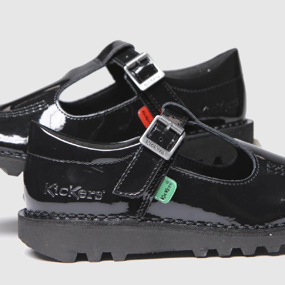 Schuh Kickers T Patl Girls Junior In Black