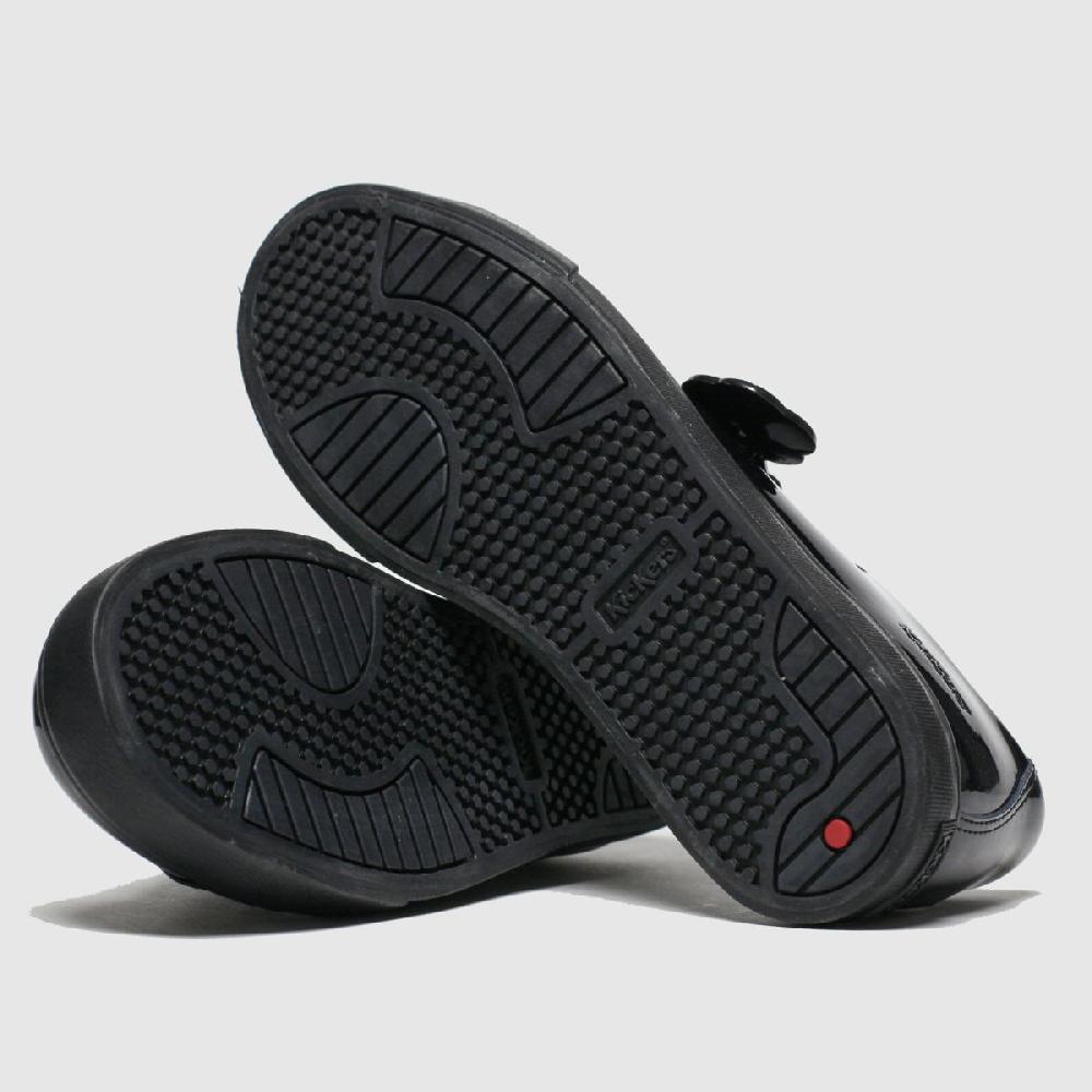 Schuh Kickers Tovni Lacer Girls Youth In Black