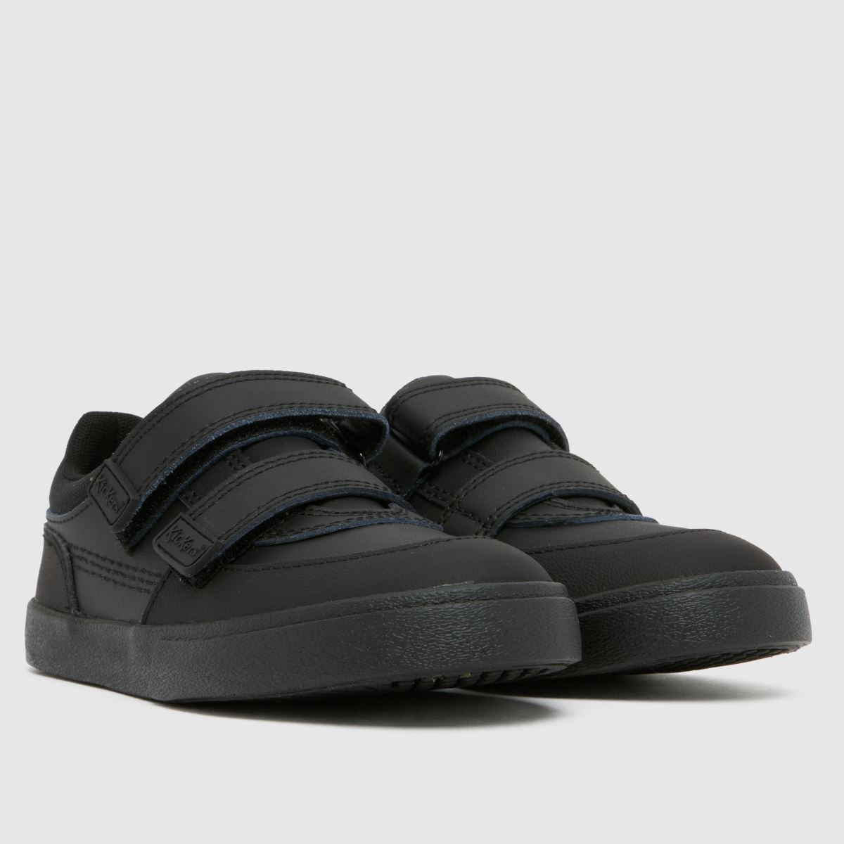 Schuh Kickers Tovni Scuff Lo Boys Toddler In Black