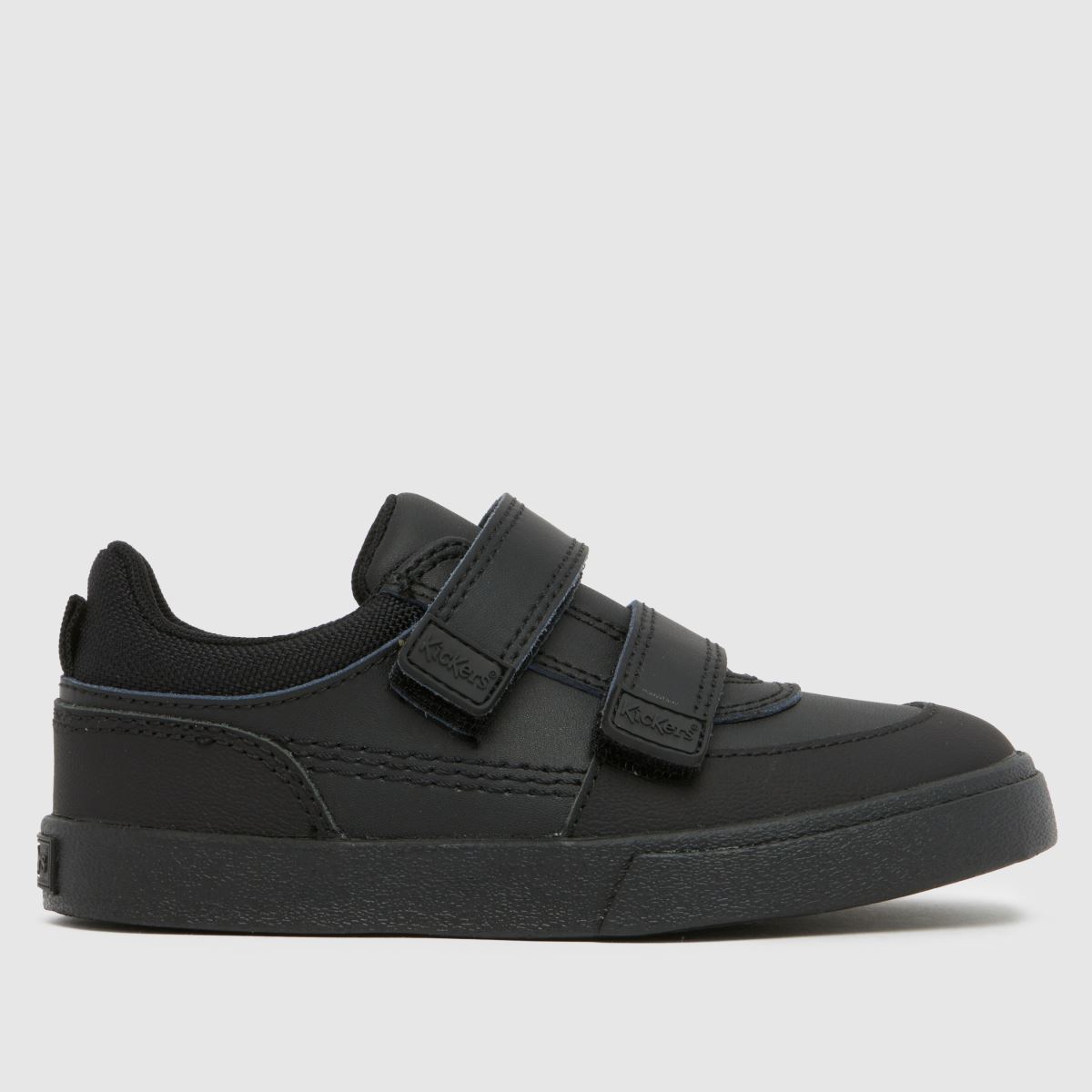schuh Kickers Tovni Scuff Lo Boys Toddler in Black