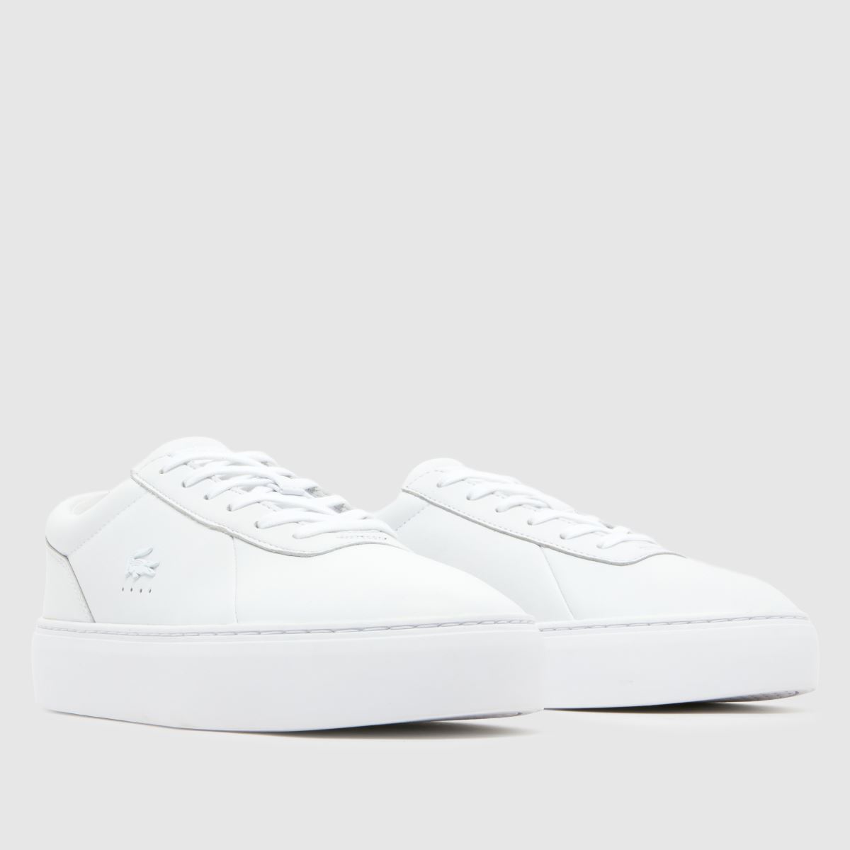 Schuh Lacoste Courtset In White