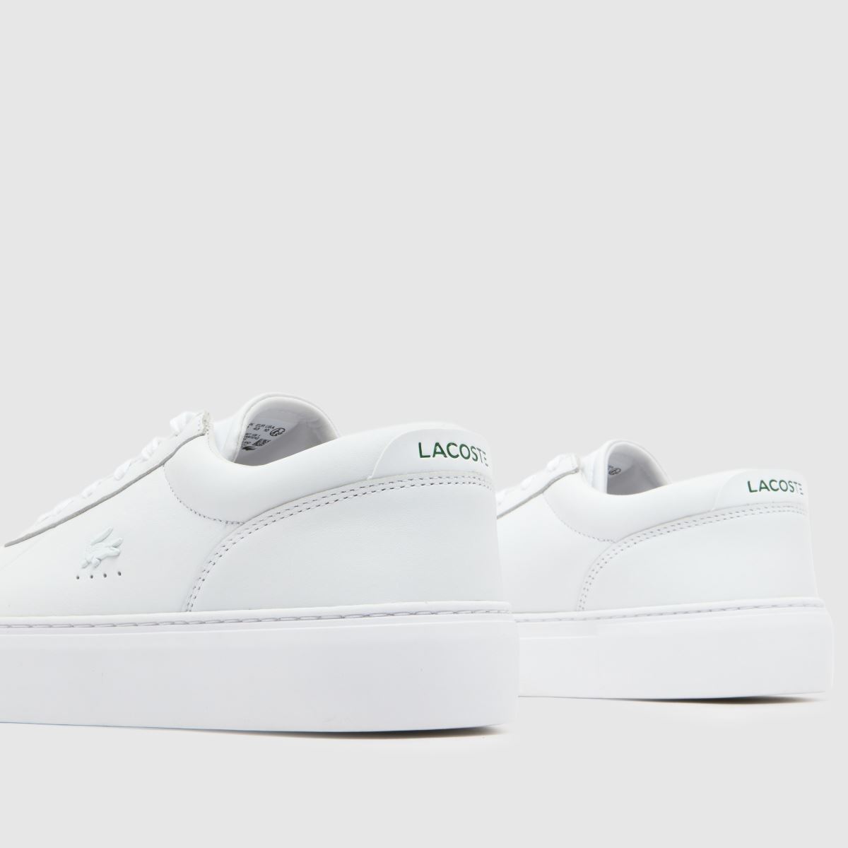 Schuh Lacoste Courtset In White