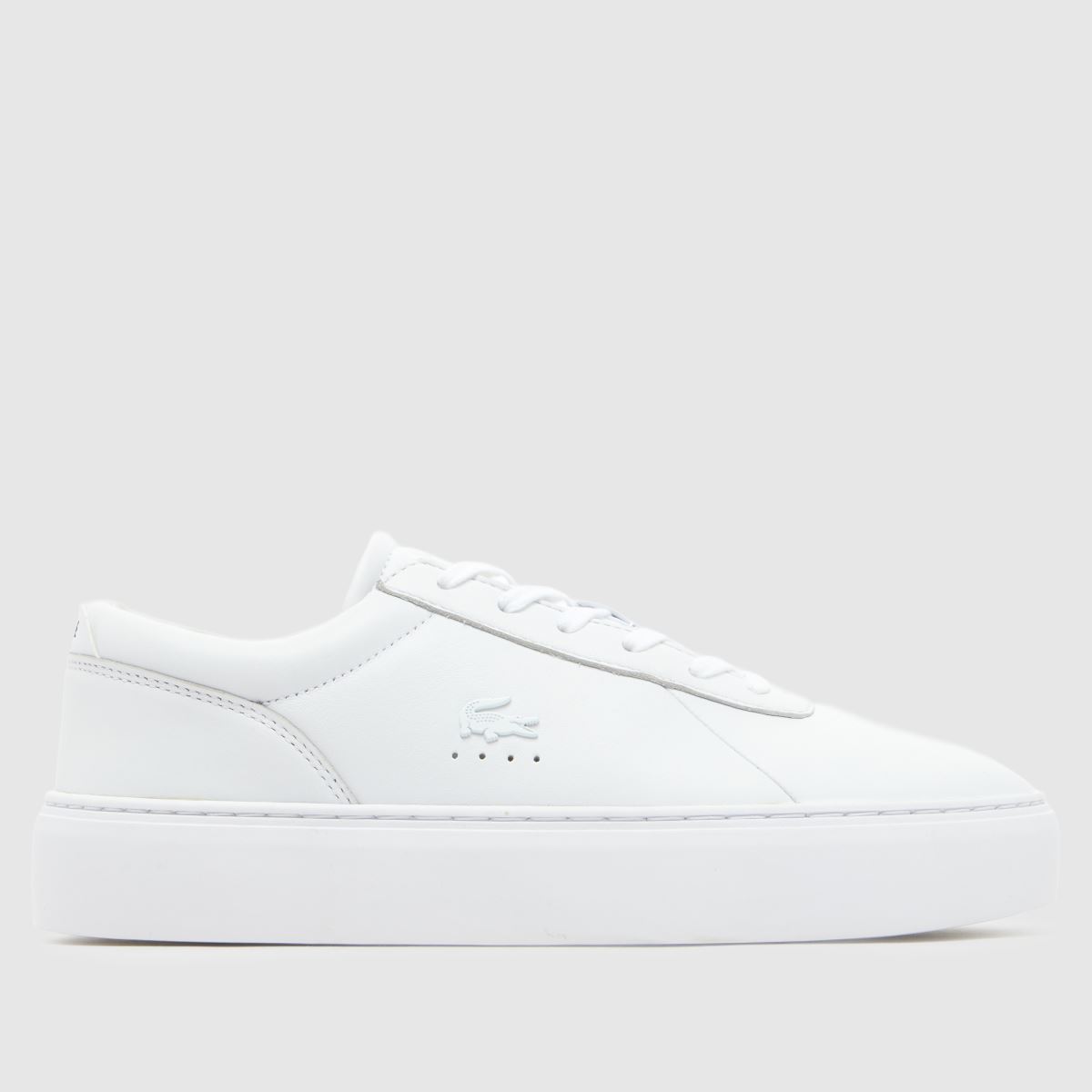 schuh Lacoste Courtset in White