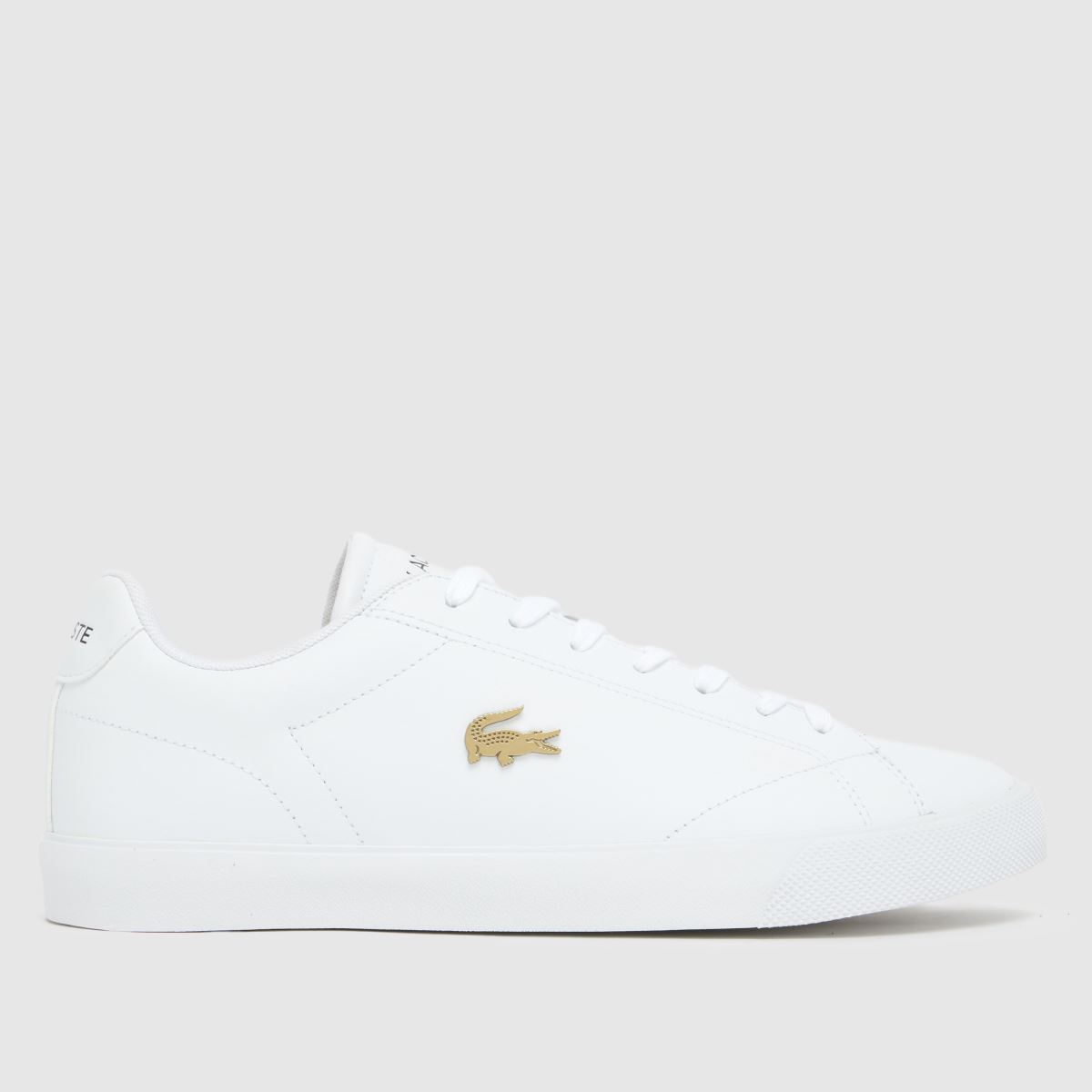 schuh Lacoste Lerond Set in White & Gold