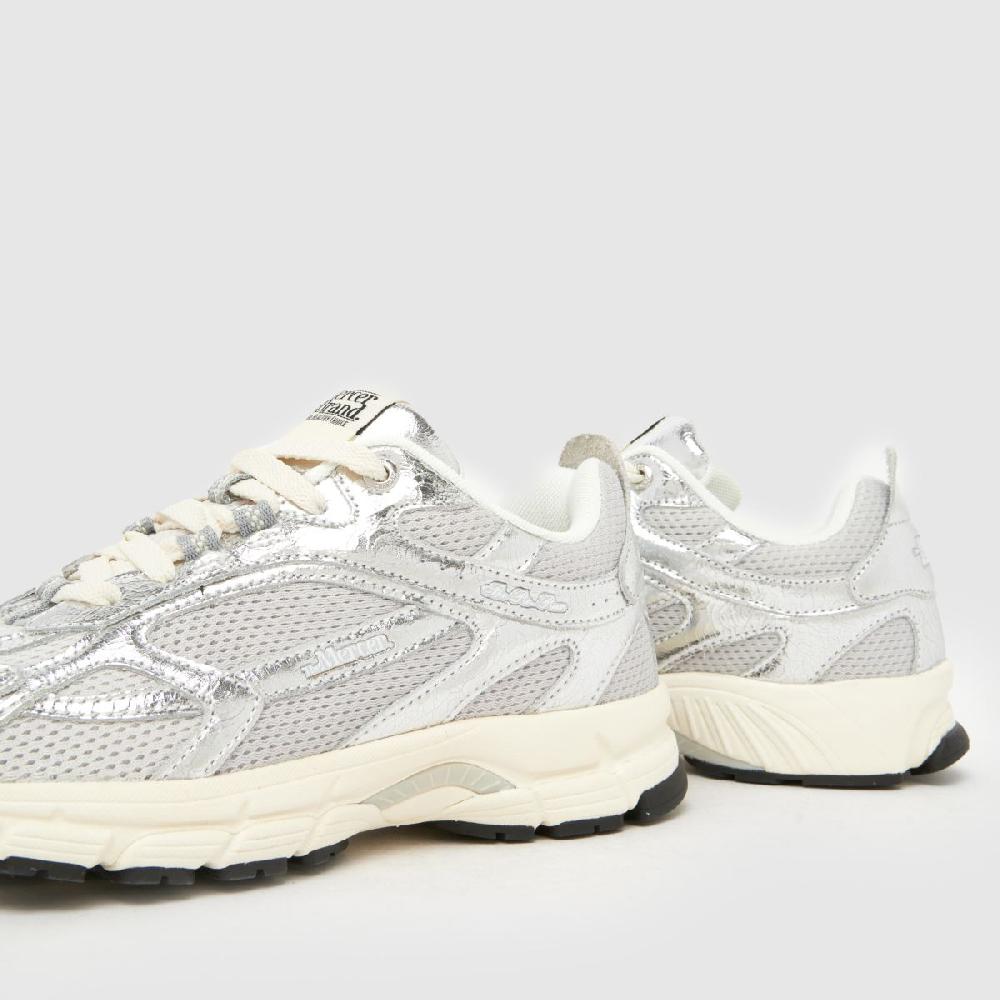 Schuh Mercer Re-Run Cracked In Silver Multi