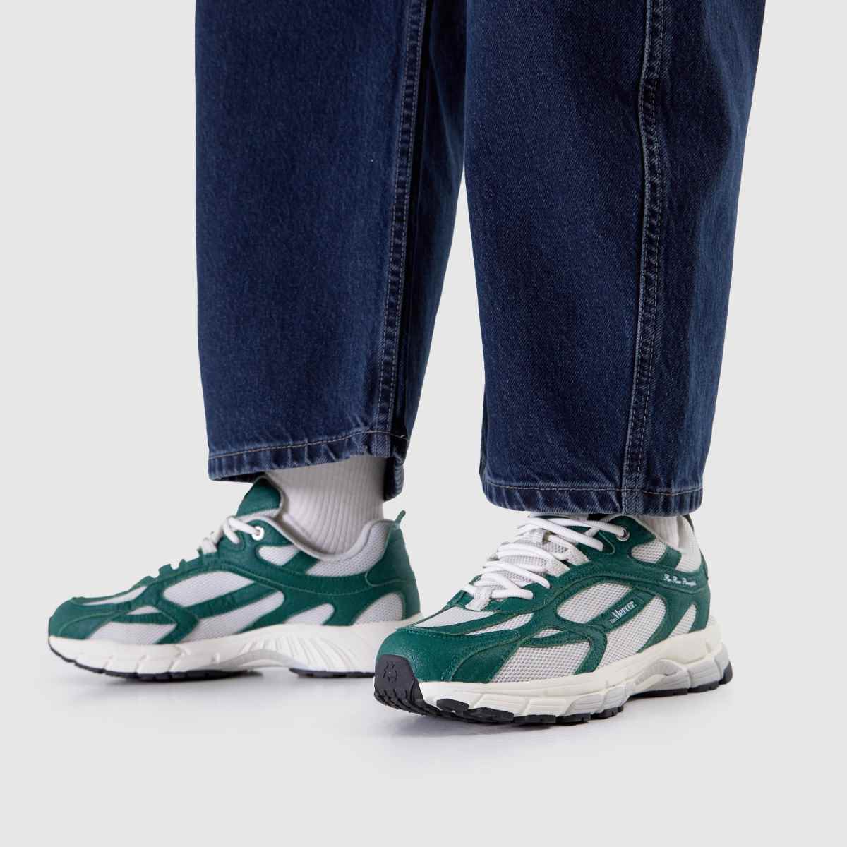 Schuh Mercer Re-Run Pineapple In White & Green