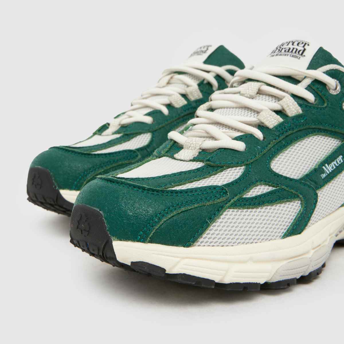 Schuh Mercer Re-Run Pineapple In White & Green