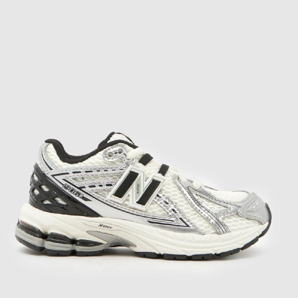 schuh New Balance 1906 Junior in Black & Silver