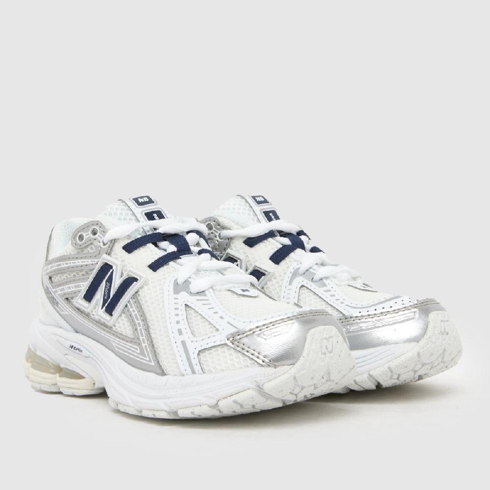 Schuh New Balance 1906 Junior In White & Navy