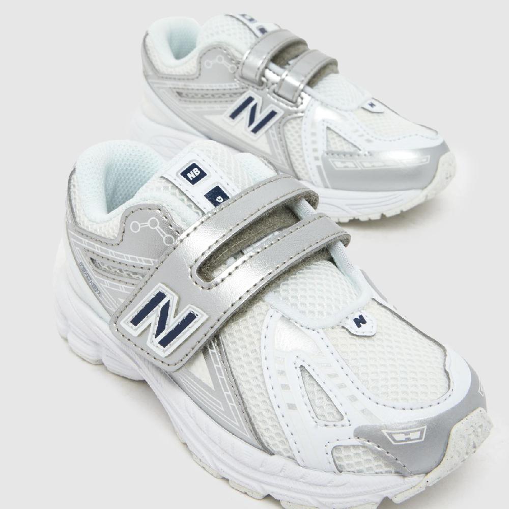 Schuh New Balance 1906 Toddler In White & Navy