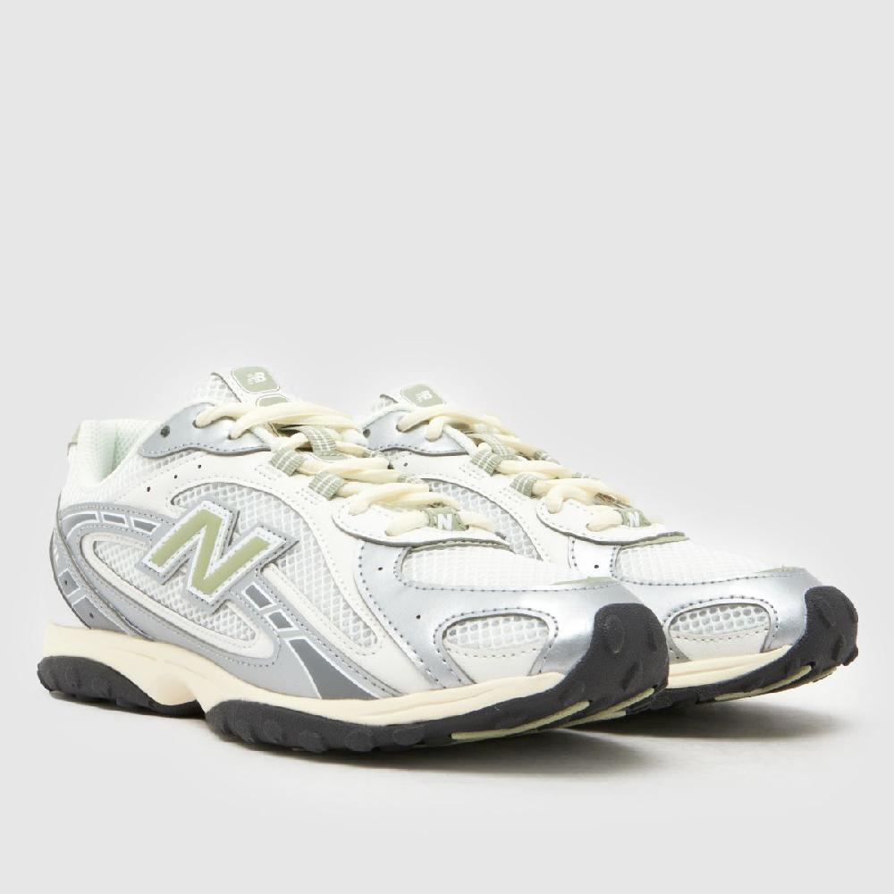 Schuh New Balance 204L In White & Green