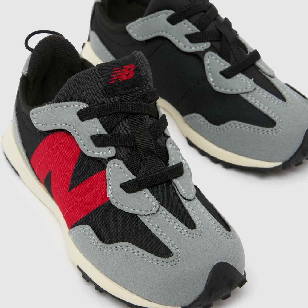 Schuh New Balance 327 Boys Toddler In Black & Grey