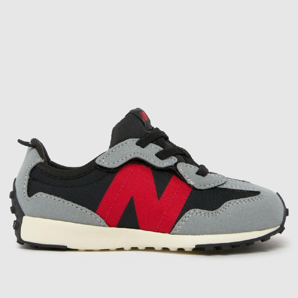 schuh New Balance 327 Boys Toddler in Black & Grey
