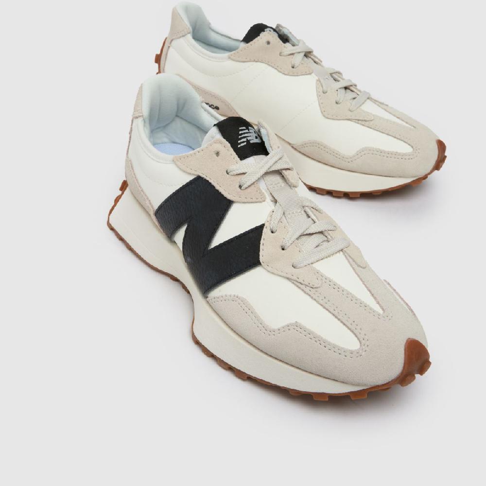 Schuh New Balance 327 In White & Black