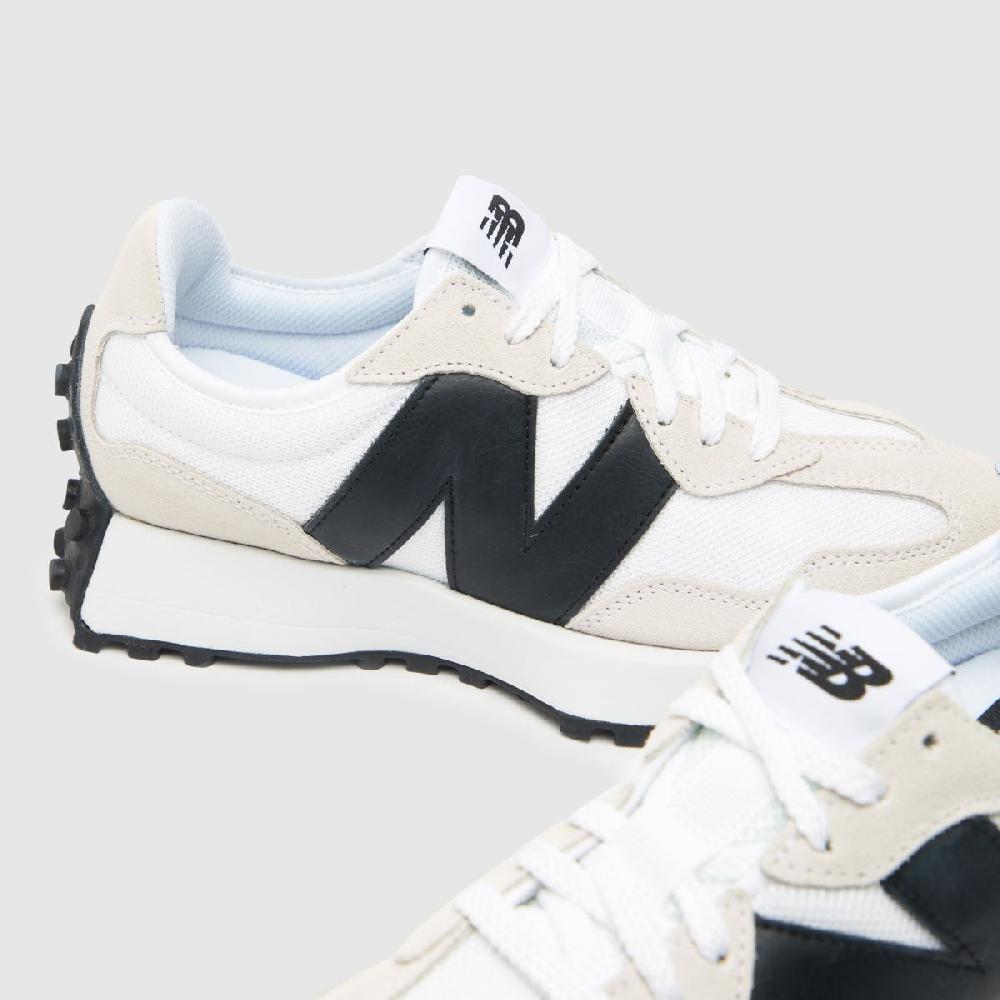 Schuh New Balance 327 In White & Black
