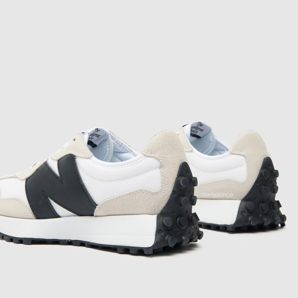 Schuh New Balance 327 In White & Black